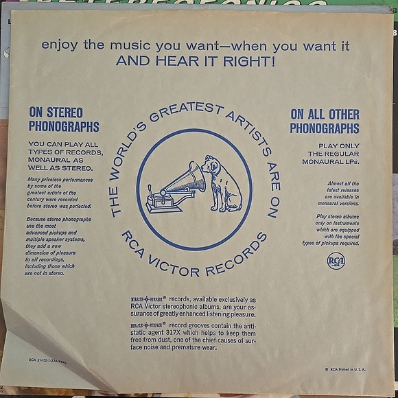 Henry Mancini BREAKFAST AT TIFFANY'S LP 1961 Press LSP-2362 VG+ ULTRASONIC CLEAN - Picture 3 of 5